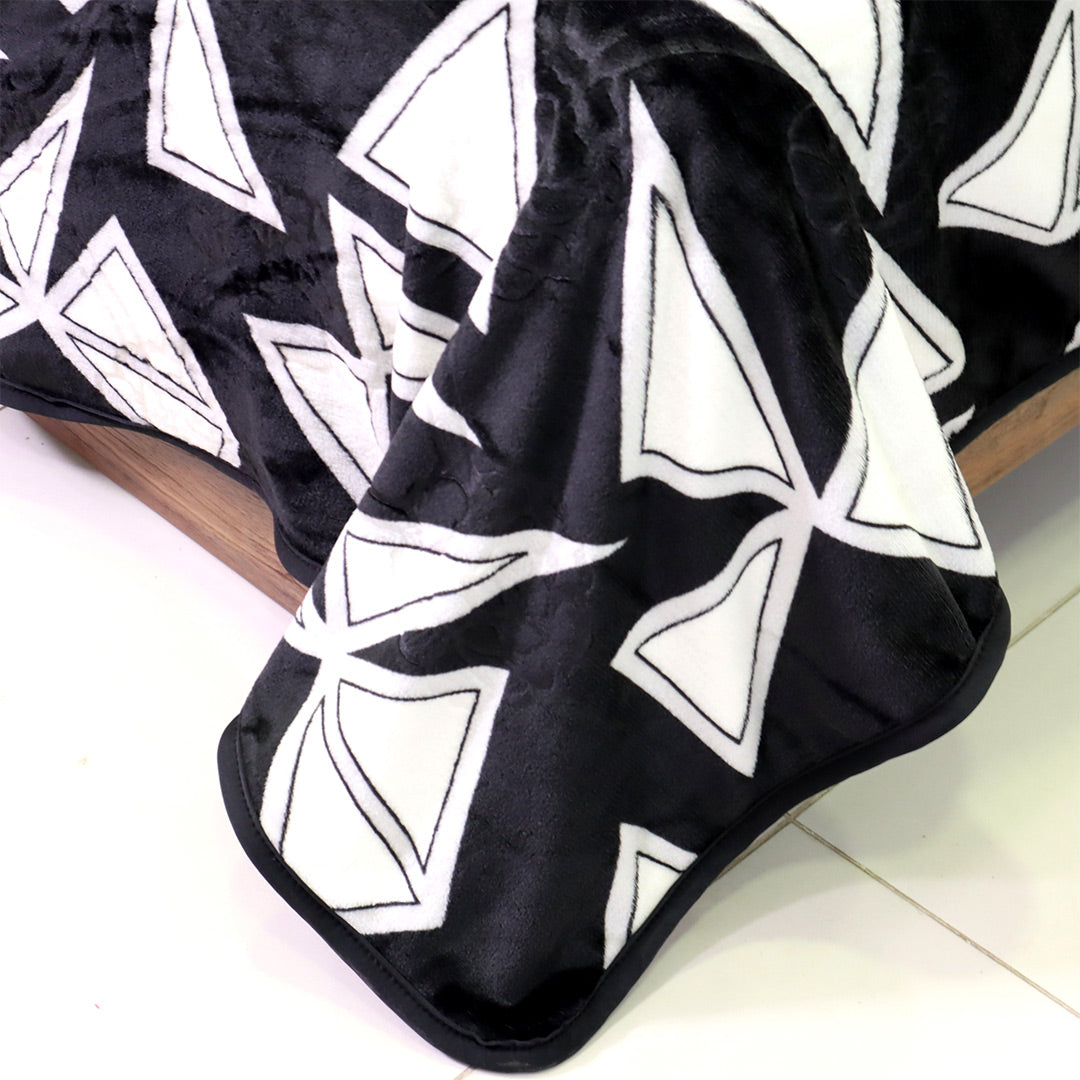 Summer Blanket Embossed Supremo Double-Black Trigon