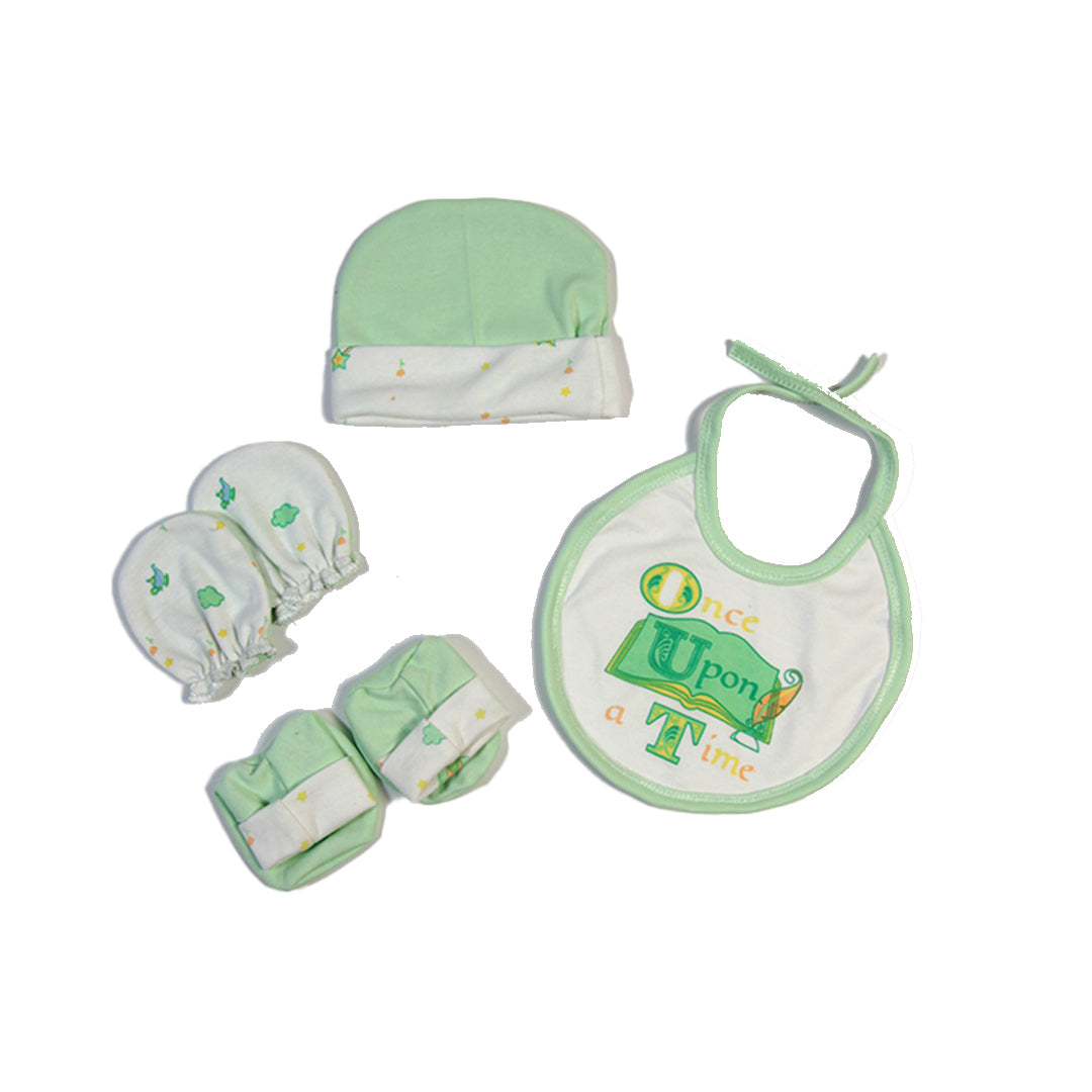 Gift Set for Newborn Baby- 12 Pieces Set- Magic Village- Green
