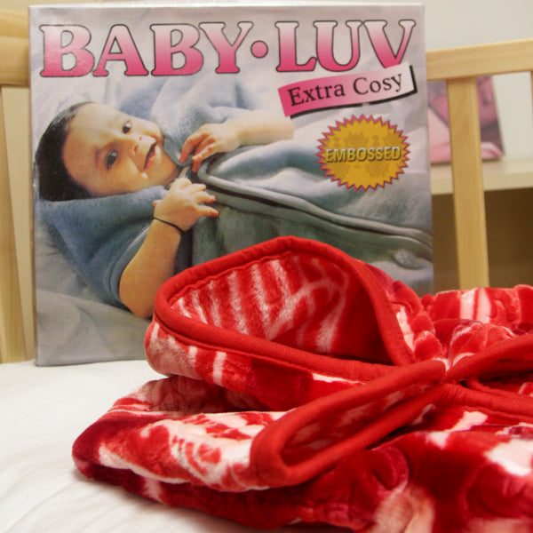 Blankets For Baby- Baby Luv - Ruby