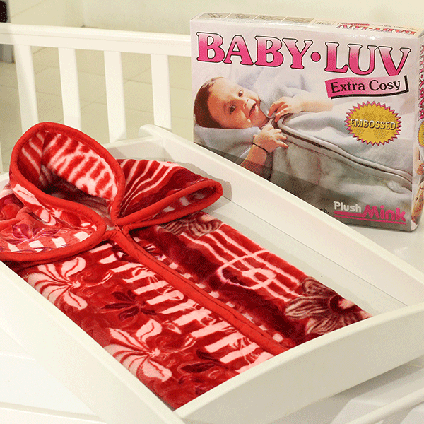 Baby Luv Baby Blanket - Rose Color