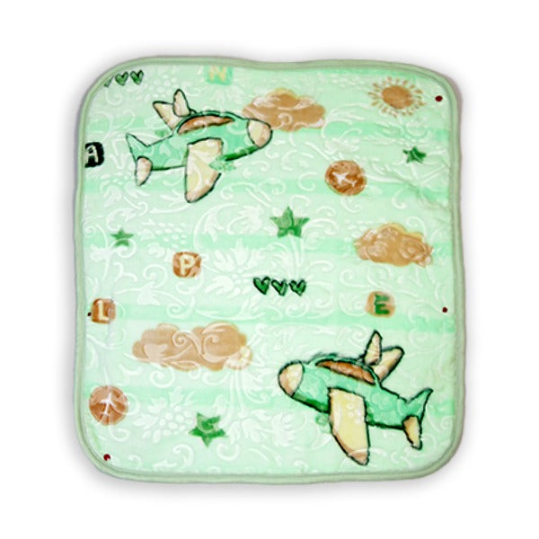 Baby Chic Hooded Baby Blanket- Mint