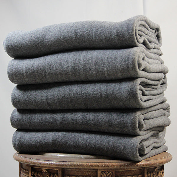 Pack of 5 Supply Refugee Blankets Fleece 2 Ply